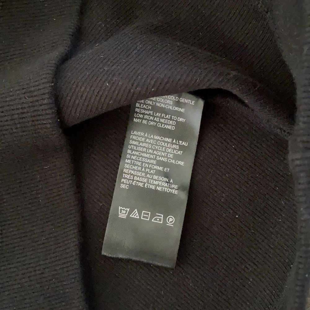 ANTHROPOLOGIE MAEVE FLUTTER SLEEVE TOP BLACK MEXIUM - Picture 6 of 12